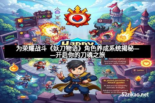 为荣耀战斗《妖刀物语》角色养成系统揭秘——开启你的刀魂之旅