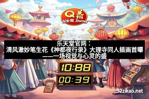 乐天堂官网：清风澈妙笔生花《神都夜行录》大理寺同人插画首曝——一场视觉与心灵的盛宴